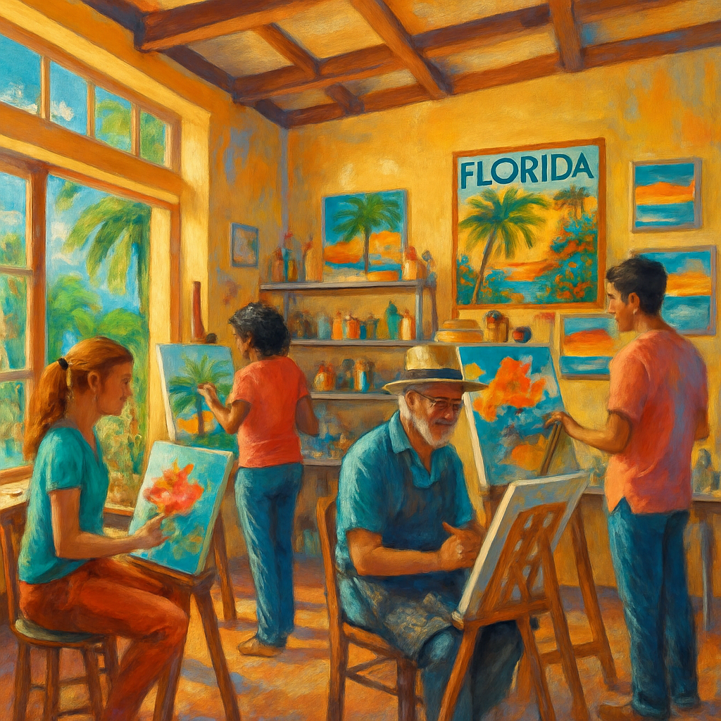 Discover Vibrant Art Studios in Florida