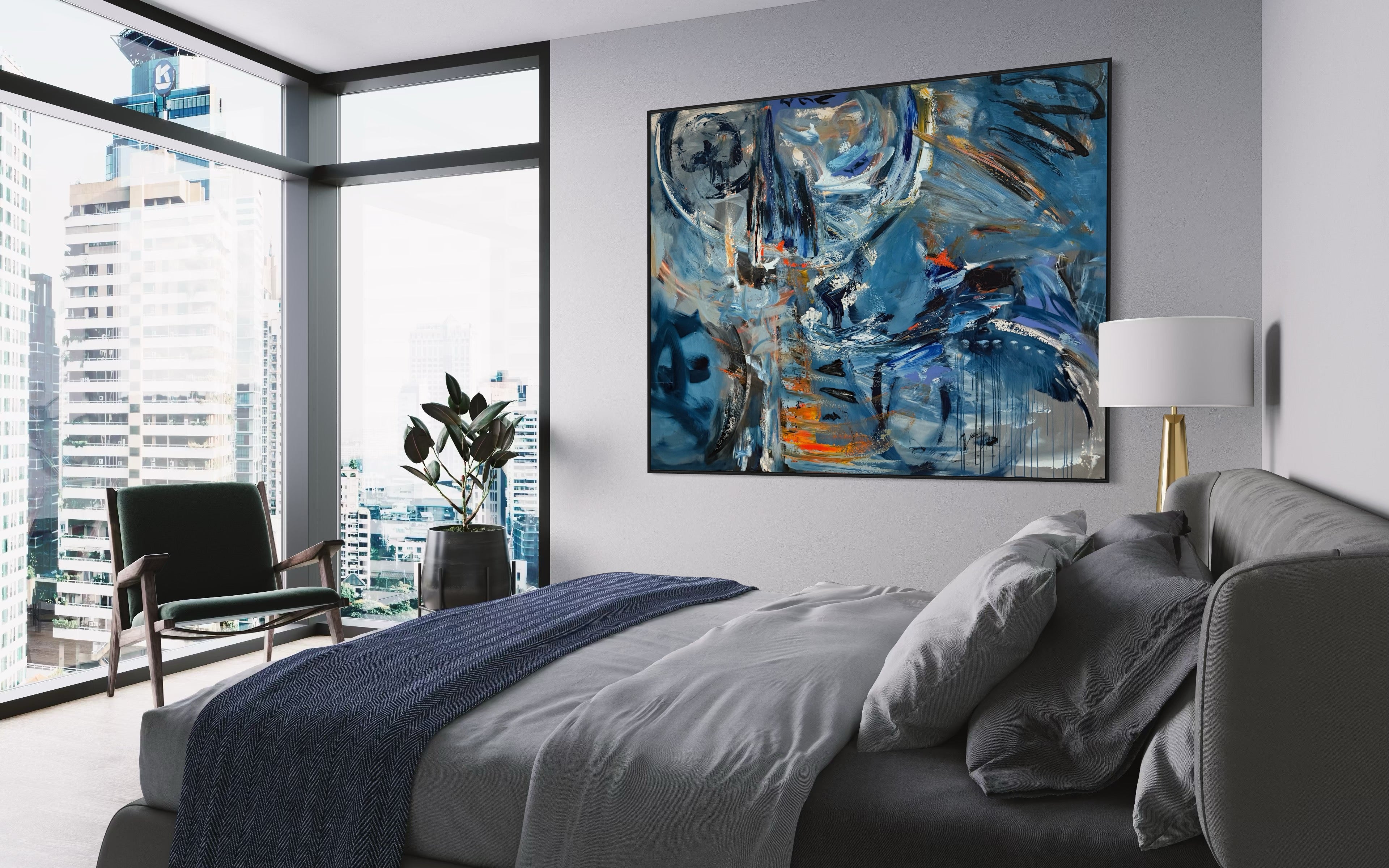 Waves of Perception Print