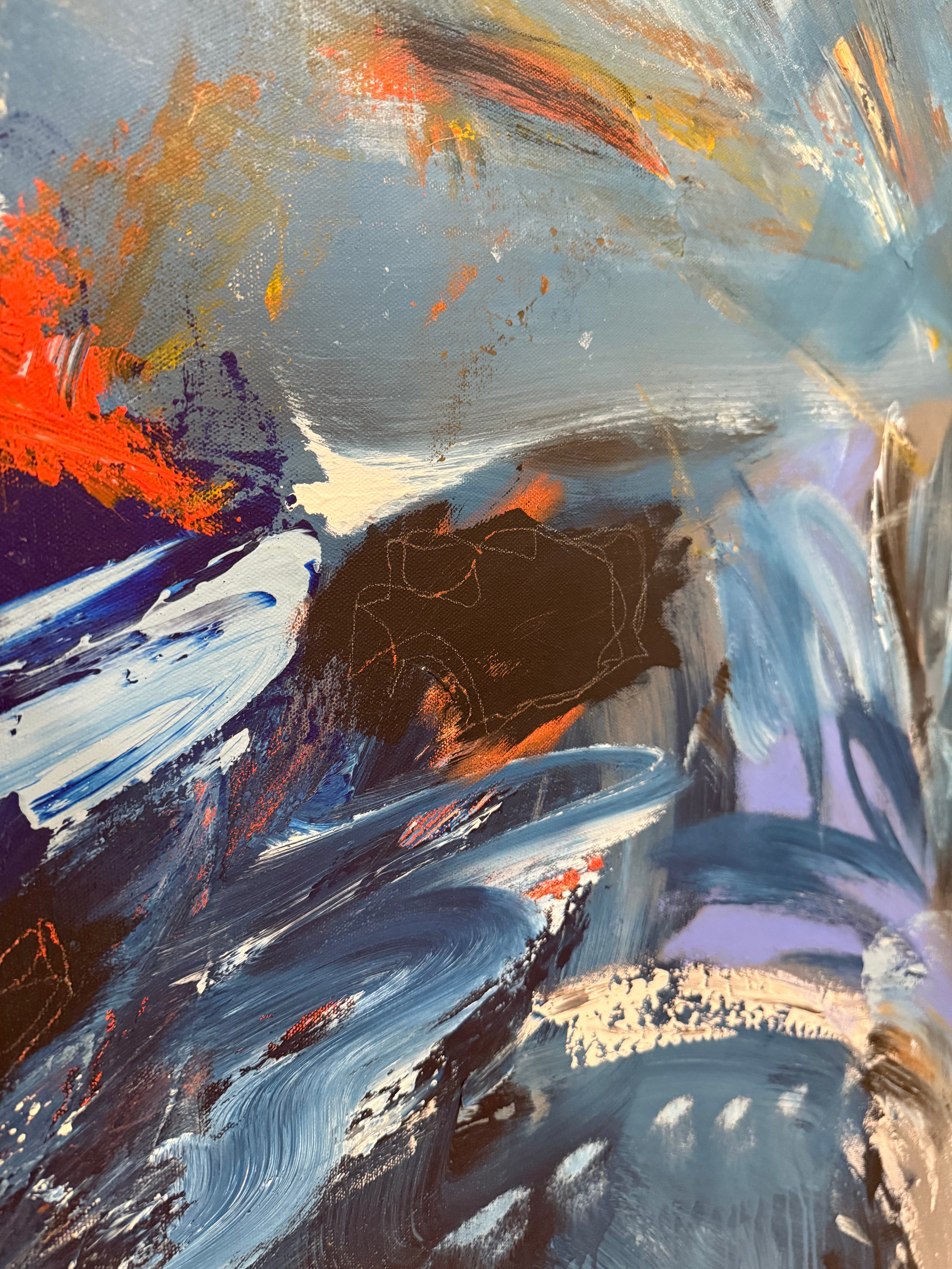 Waves of Perception Print