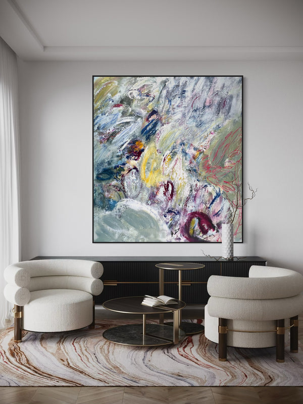 Shane Martin creating art in Dream Create Collective studio in Sarasota, Florida